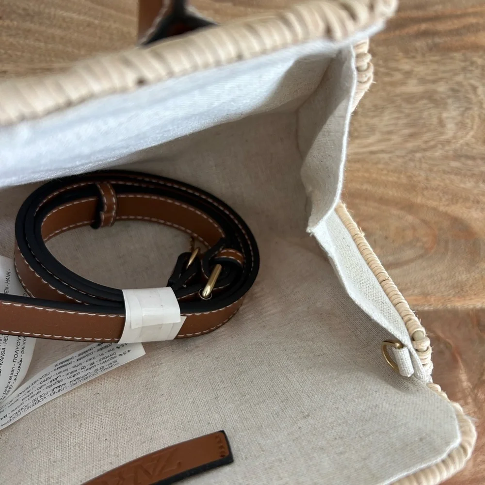 Zara Woven Handbag - Picture 6 of 7